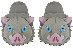 Demon Slayer - Inosuke Hashibira Anime Plush Slippers
