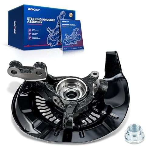 KAX 1PC Steering Knuckle & Wheel Bearing Hub Assembly Compatible with 2008-2017 Toyota Highlander, 2010-2015 Lexus RX350, 2010-2015 Lexus RX450h,Front Left Replaces 698433