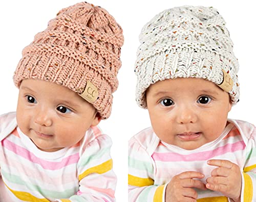 Image of Funky Junque Exclusives Baby Beanie Infant Skull Cap Knit Warm Soft Winter Hat