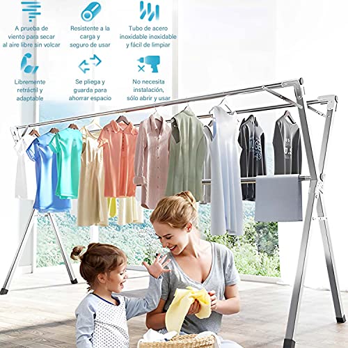 Listado de secadora ropa plegable favoritos de las personas. 9 secadora ropa plegable marca Yabely (3)