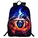 Produktbild GIM School Backpack, Unisex Fashion Galaxy Pattern School Bags College Casual Laptop Rucksack for Teen Boys and Girls -F04
