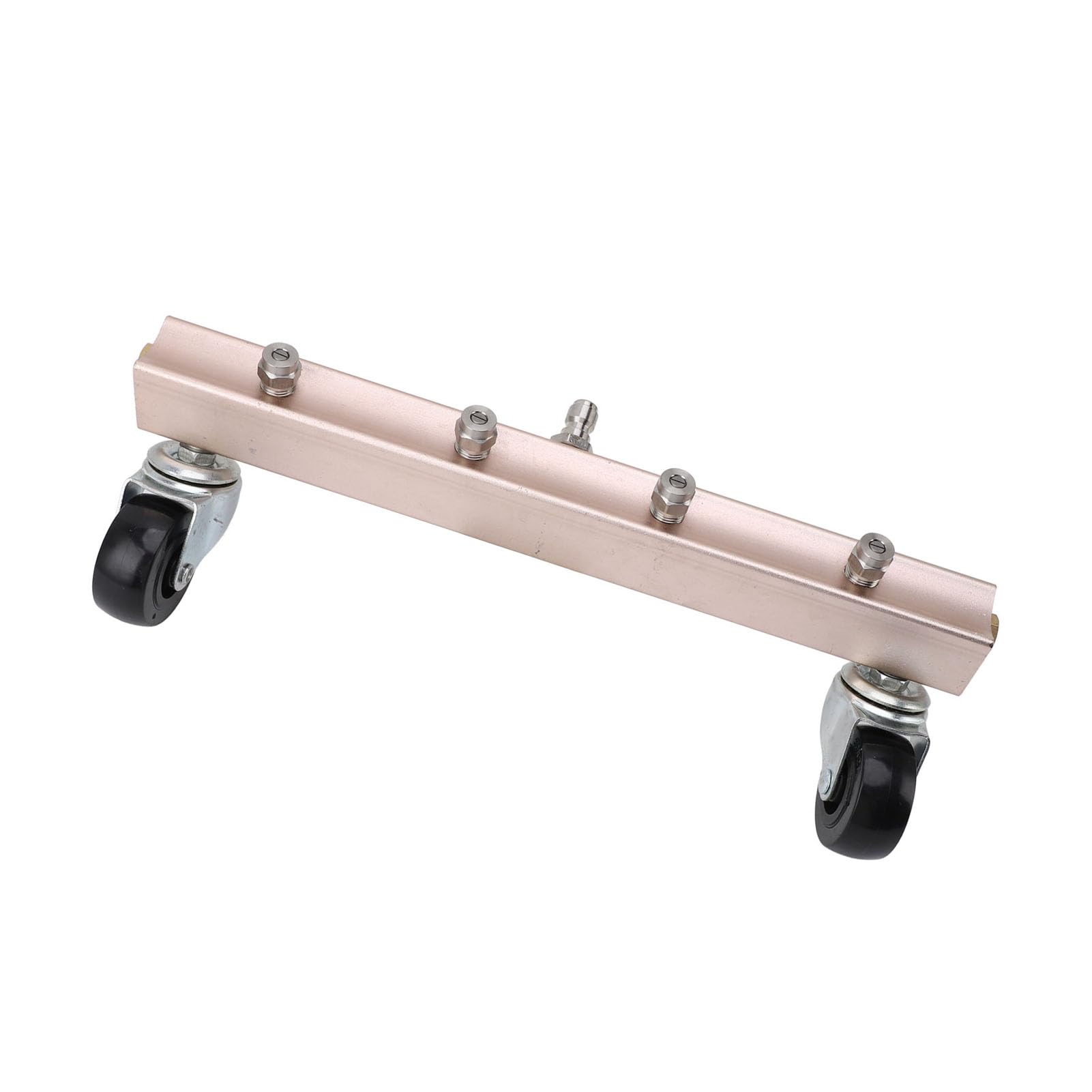 Alta Presión Acero Inoxidable Bajo Limpieza Automática Eficiente Lavadora para Enjuagar Chasis Del Automóvil, Limpieza Municipal, 1/4 Conector Oro Rosa, 12.6", Lavadora de carrito