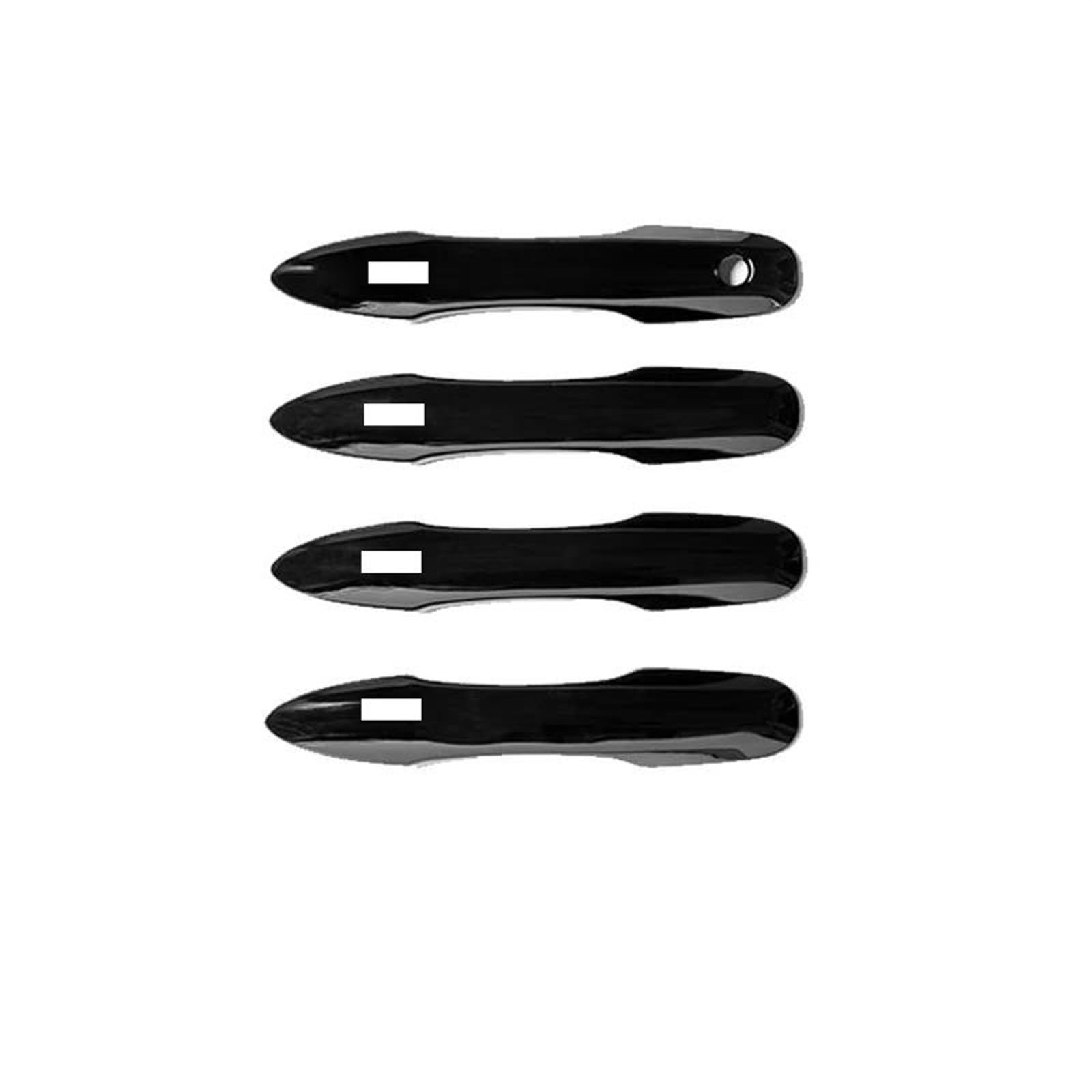 Noheeu Style 9 Car Exterior Door Handle Cover Decorative Replacement Parts For Toyota For Prius Mk4 Xw50 2016-2019(Style 9)