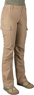 LAPG Women's Gear Stretch Tactical Pants, Low Rise, Slim Fit, 7-Pocket D...