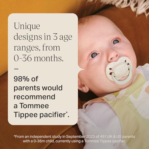 Image of Tommee Tippee Ultimate Fit Newborn Pacifier, 0-6 Months, Pack of 4