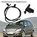 Imagen de Limpiador de parabrisas delantero con boquillas y manguera para Mercedes Clase A W169 2004-2012 y Clase B W245 2005-2011 Recambio A1698600492 negro