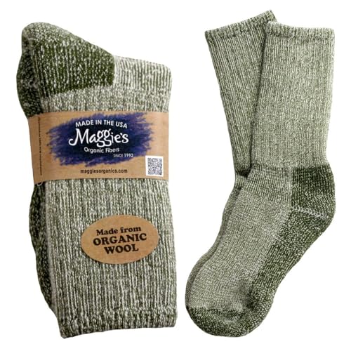 Image of Maggie's Organics Merino Wool Killington Mountain Hiker Socks for Men & Women