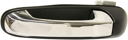 Miniatura 2 de KarParts360 Para Chrysler Aspen Manija de puerta exterior 2007 - 2009  Lado trasero del conductor (palanca cromada)  Carcasa negra