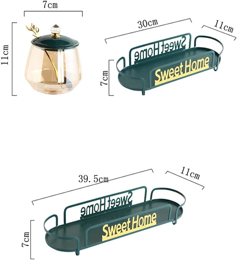 European Transparent Glass Seasoning Jar with Lid Kitchen Salt Sugar Condiment Box Salt Condiment Jar Set Kitchen Storage(D)