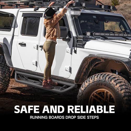 Estribos para Jeep Gladiator JT 2020-2026 Acero miniatura 3
