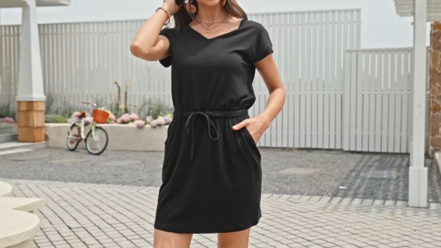 Generisch Sommerkleid Damen, Boho Kleid Damen Lang  Produktbild-Vorschau 3