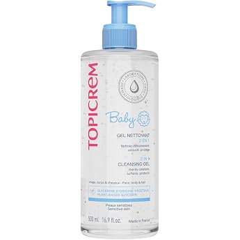Topicrem Soins B b  Bio Gel Nettoyant 2 en 1 500 ml