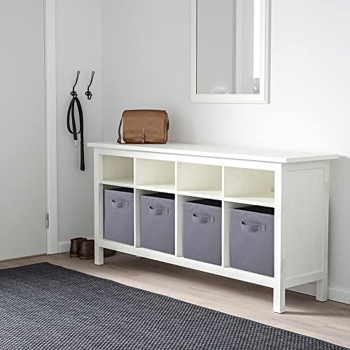 ShellKingdom Storage Bins, Foldable Fabric Storage Cubes And Cloth Storage Organizer Drawer For Closet And Toys Storage, 2 Pack (Gray) - Image 5