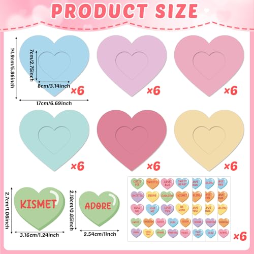Kit de bricolage Saint-Valentin parfait comme cadeau fait main par les enfants - 2
