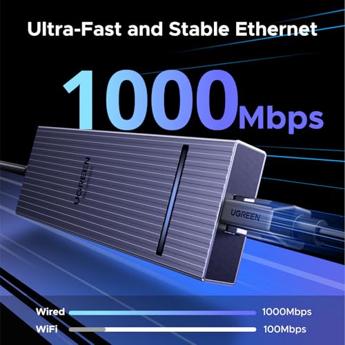 Revodok Pro Hub USB C DisplayPort 4K 60Hz Adattatore Ethernet Gigabit Multiple Porte USB 10Gbps PD 100W 7 in 1 Docking Station USB C DP Compatibile con MacBook iPad Air Mac Mini M4 - Hub USB - Immagine 4