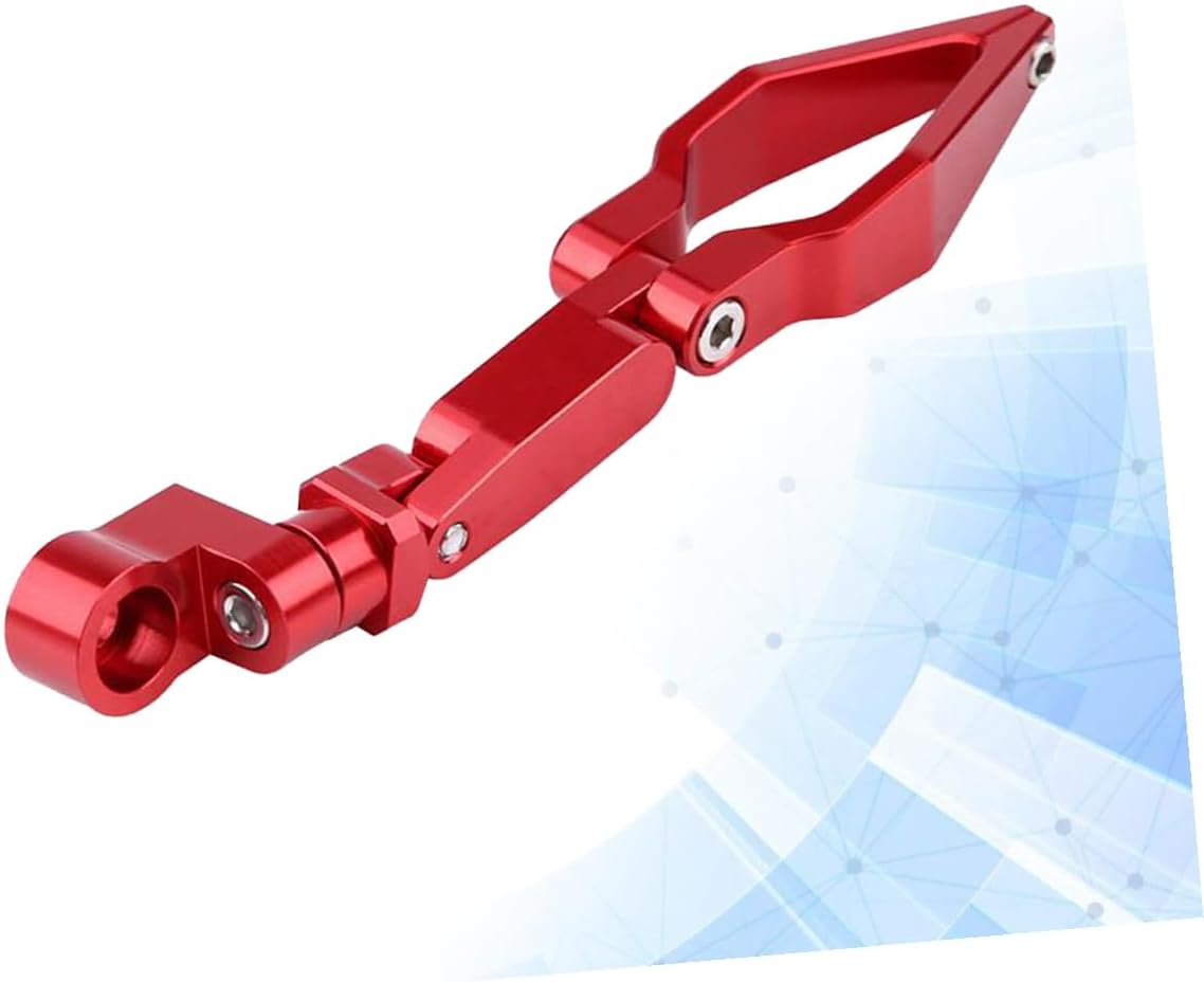 Foldable Motorcycle Brake Line Clamp Tubing Shut-off Plier for Fuel Brake and Heater Hoses Auto Repair Tool with Smooth Edges Portable Red Clamp for Scooter
