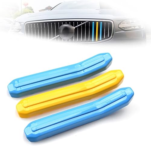 Miniatura 5 de ontto Ajuste para Volvo XC40 2020-2022 Rejilla Inserción Tiras Delanteras Riñón Tira Decorativa Rejillas Color B