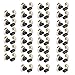 Aexit 13mmx8mmx5mm Motor Tools & Equipment Carbon Brushes 60 Pcs for Generic Brushes & Dusters Electric Motor