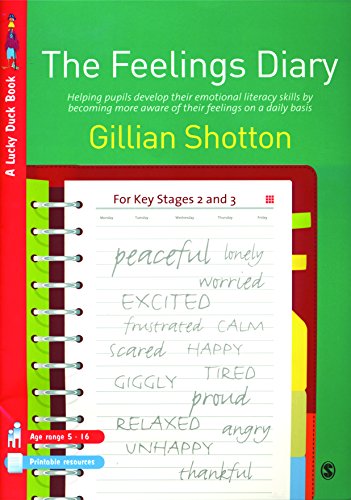 The Feelings Diary Helping Pupils To Develop Their Emotional Literacy Skills By Becoming More Aware Of