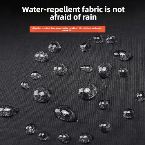 Anti-Theft Sling Backpack for Men & Women, Crossbody Travel Chest Bag with RFID Blocking, Water-Resistant Lightweight Shoulder Pack, Fits 9.7" iPad (Off-white) (Black)4