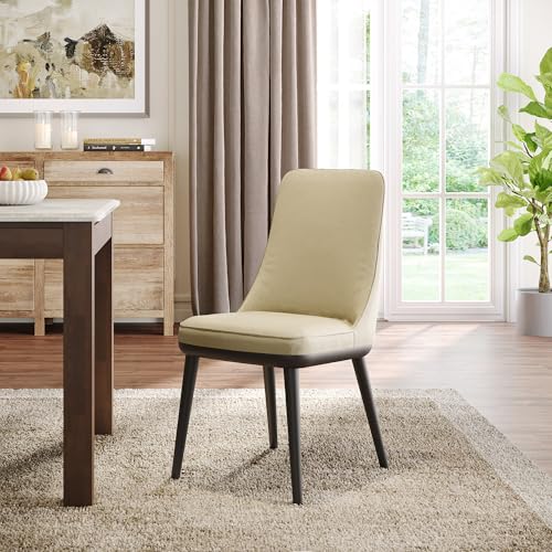 Image of Wakefit Kova Dining Chair - Robin Beige