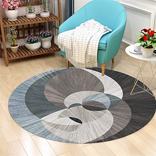 WZLL Tappeti Rotondi Moderni Soggiorno Divano