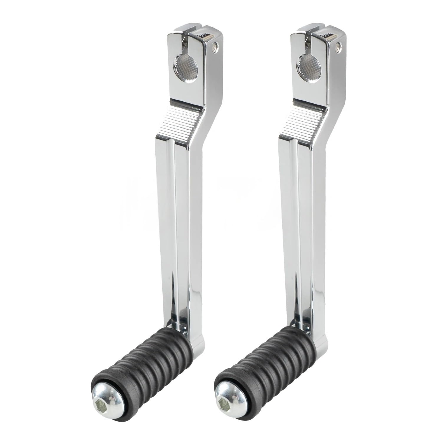 Vyb6sh 1 Gear Shifter Folding Aluminum Heel Toe Footrest Gear Shift Lever W/Shifter Peg For Motorcycle For Fl For Softail Touring For Electra Street Glide Trike
