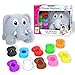 The Learning Journey Learn with Me - Shapes Elephant - Color & Shapes Teaching Toddler Toys & Gifts for Boys & Girls Ages 2 Years and Up - Preschool Learning Toy