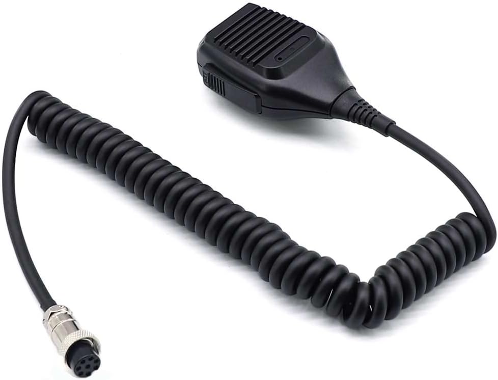 8-Pin CB Microphone MC-43S Replacement for Kenwood Mobile Transceiver 8-Pin Mic TM-231 TM-241 TM-421 TS-430S TS-440S TS-480HX TS-480SAT TS-590S TS-990S TS-2000 Vehicle Radio