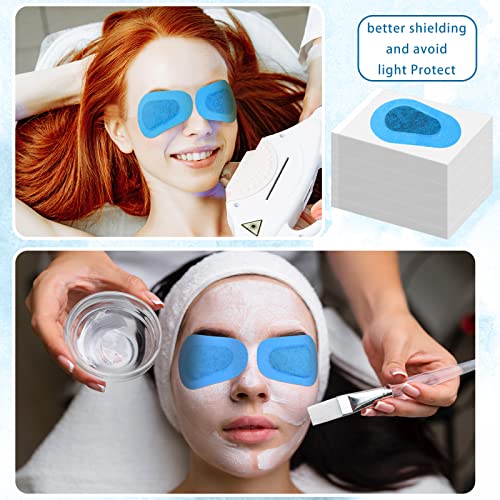 Image of Panitay 40 Pcs Eye Patches for Adults,3.3 X 2.3 Inch,Blue