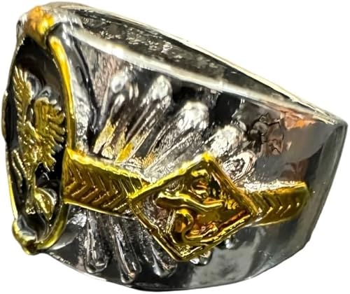 Miniatura 5 de Anillo de ángel para hombre, anillos de alas de ángel, anillo de búfalo vikingo, anillo de escudo de espada de ángel, anillo de espíritu del