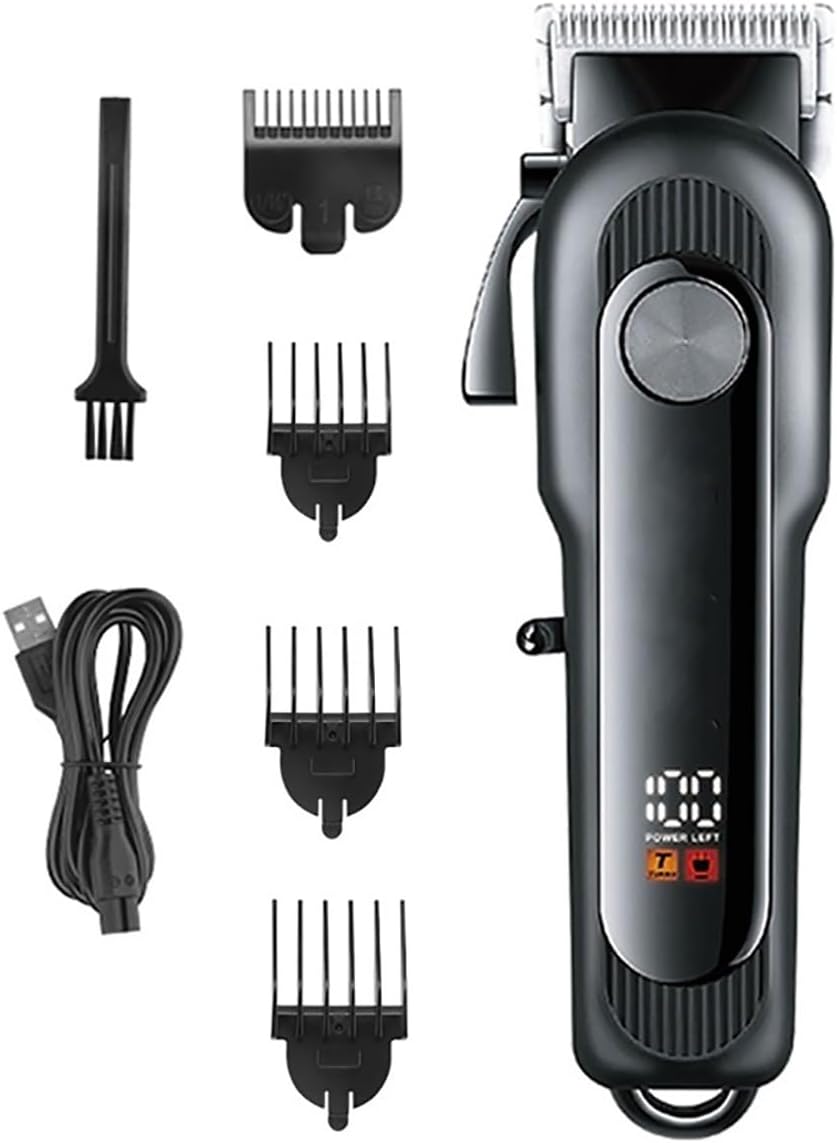 Corded Rechargeable Hair Clipper Suitable for Beard and Stubble Professional Electric