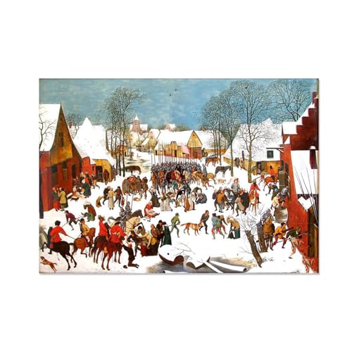 Impression sur toile Massacre des innocents reproduction artistique FLUCK