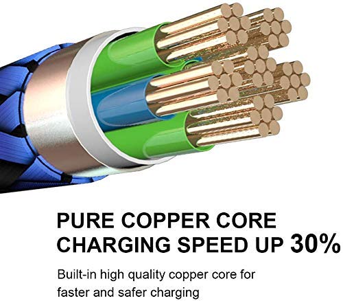 [Apple Mfi Certified] Iphone Charger 5Pack(3/3/6/6/10 Ft)Long Lightning Cable Fast Charging High Speed Data Sync Usb Cable Compatible Iphone 14/13/12/11 Pro Max/Xs Max/Xr/Xs/X/8/7/Plus/6S Ipad Airpods #TOP2