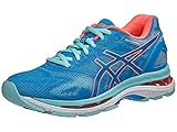 ASICS Women's Gel-Nimbus 19 Running Shoe, Diva Blue/Flash Coral/Aqua Splash, 6 M US