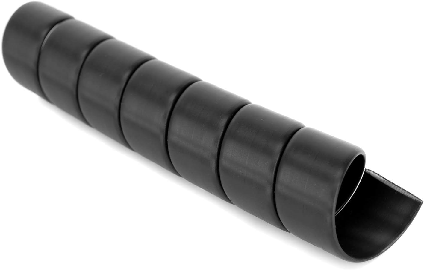 ECO Safe-Spirale Hydraulik Schlauchschutz-spirale Ø 20 mm - Schutz für Hydraulikschläuche, Kabelschlauch und Kabel, UV-beständig, Abriebfest und flexibel Kabelspirale, schwarz, 8m Länge
