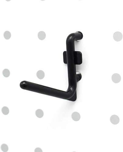 Colorstorm Kit de ganchos para tablero de clavijas de 1.5 pulgadas, 100 unidades, estilo L, para tablero de clavijas, organizador de herramientas,