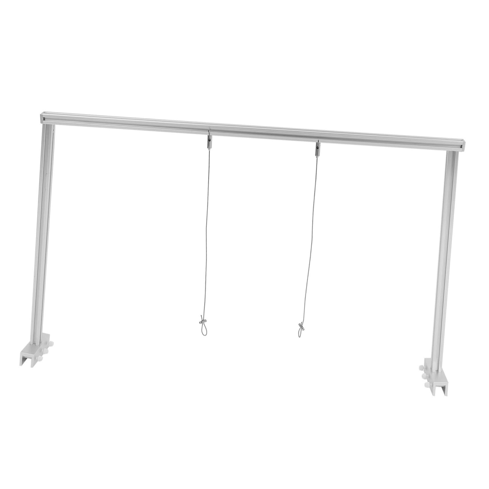 Yardwe 1satz Aluminium Legierung Aquarium Lampenhalterung Mit Einstellbarem Design Für Wasserpflanzen Stabil Und Leicht Einfach Zu Montieren Mit Aufhängeseilen