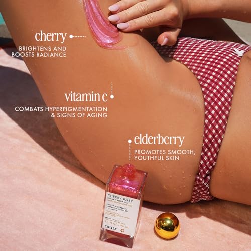 Image of Truly Beauty Luxury Body Oil | Hydrating Shimmer Oil for Glowing Skin