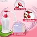 Vaginal Douche Cleaner - Anal Douche Vagina Cleaning Kit, 3 Nozzle Tips - Reusable Manual Pressure Enemas for Douche, Coffee & Water Colon Cleansing (600 ml) (600 ml) Transparent