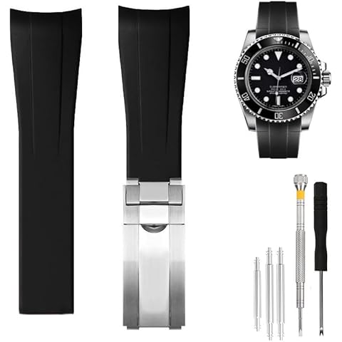 Senphyton Rubber Silicone Watch Band Cover