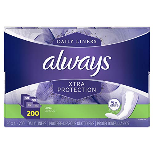 Cuidado Femenino, Drugstore Always 57115 - Bragas de protección extra - 200 unidades