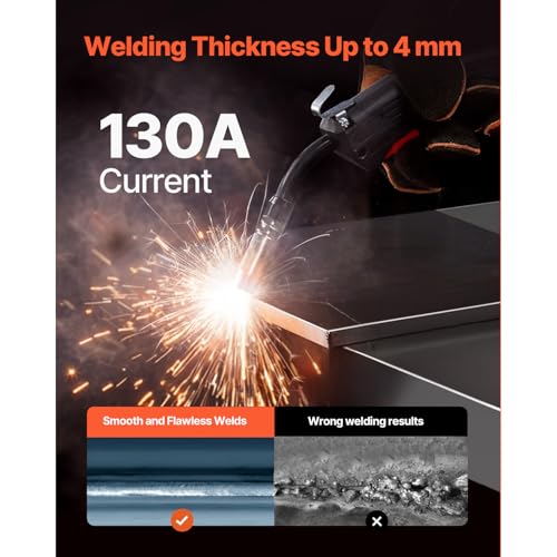 VEVOR 130A Synergic MIG Welder