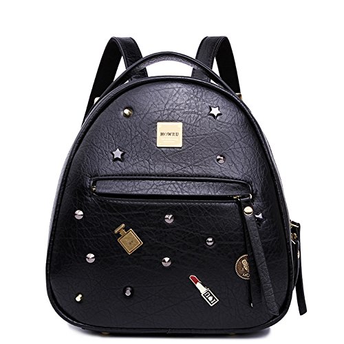 Sac de loisirs noir style printemps parfait pour vos balades urbaines