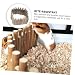 ibasenice Holzzaun Spielzeug für Hamster Chinchilla aus Naturbelassenem Holz 30cm Multifunktionaler Haustier Zaun Käfigzubehör für Kleintiere
