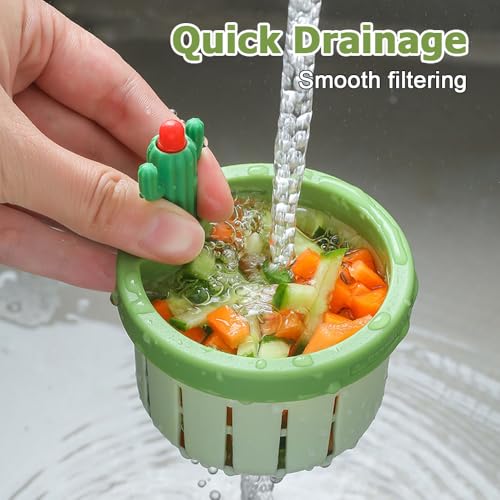 Colador para fregadero de cocina DONGKER, 2 piezas miniatura 5