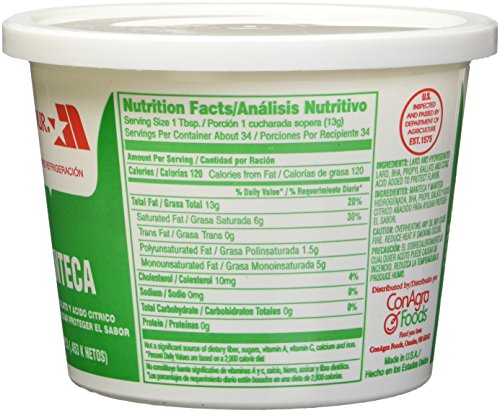 Armour Lard Star Tubs, 16 Oz #TOP1