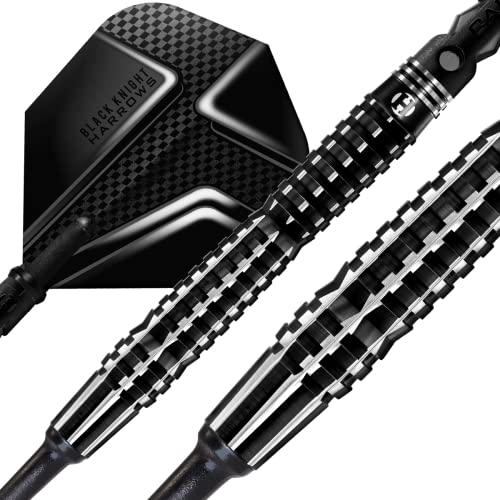 Harrows Black Knight 90% Tungsten Soft Tip Darts (20) #TOP2