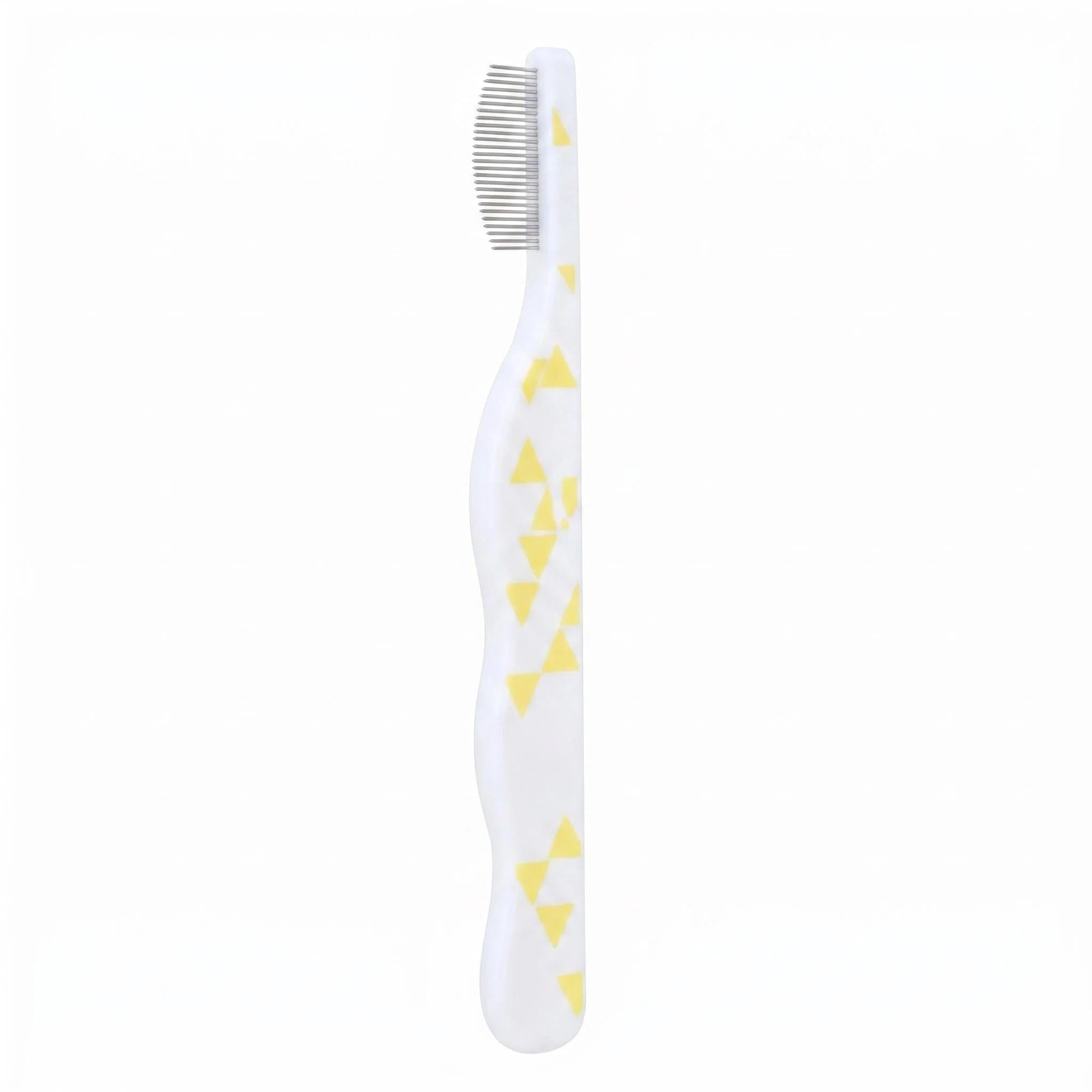 CavspkArt Fine Tooth Pet Grooming Comb – Metal Dog & Cat Comb for Face