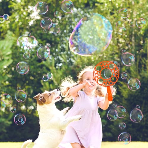 40Stück Seifenblasen Set Kinder Buntes Seifenblasen Spielzeug Bubble Geschenke Riesenseifenblasen für Sommer Outdoor Kinder Geburtstag Partys Hochzeit